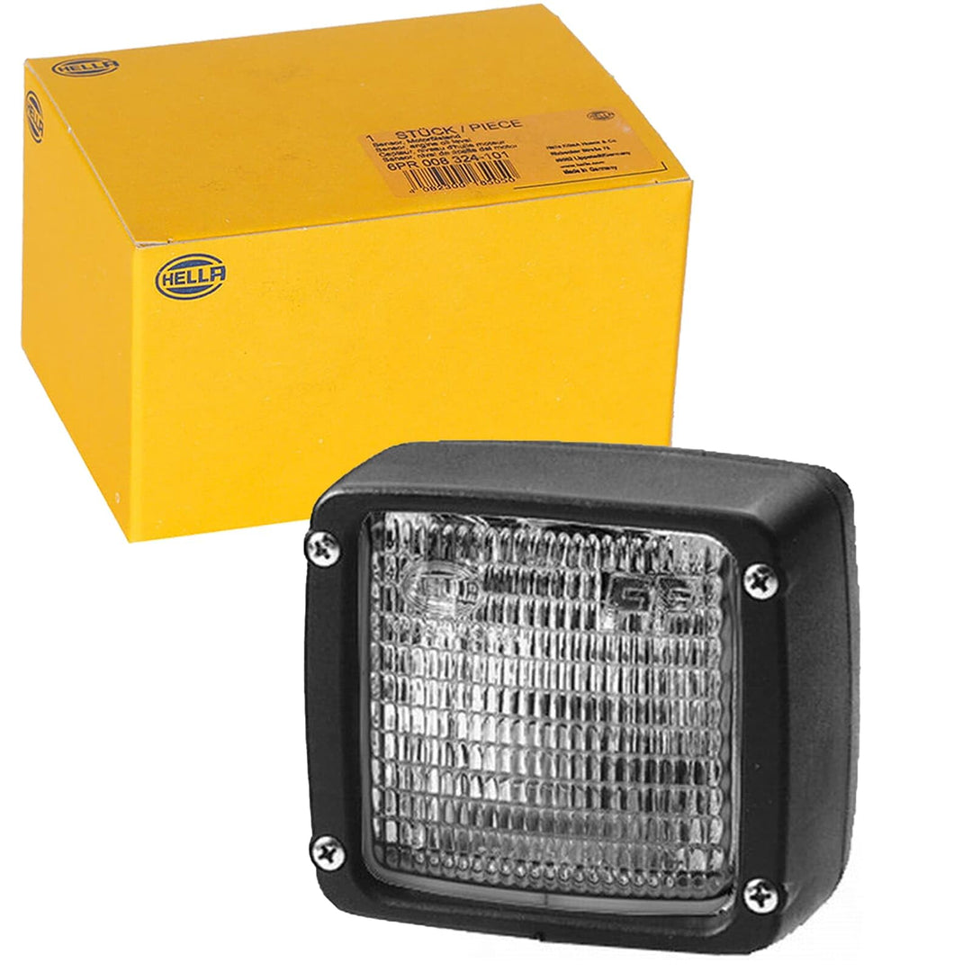 HELLA - Halogen-Arbeitsscheinwerfer - Ultra Beam - 12/24V - Einbau/Schraubanschluss - 4-Punkt Befest