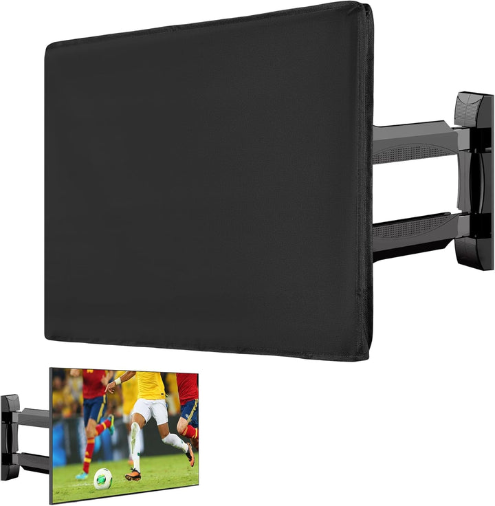 kwmobile 24" TV Outdoor TV Abdeckung - Fernseher Hülle Bildschirmschutz - Schutzhülle wetterfest - S