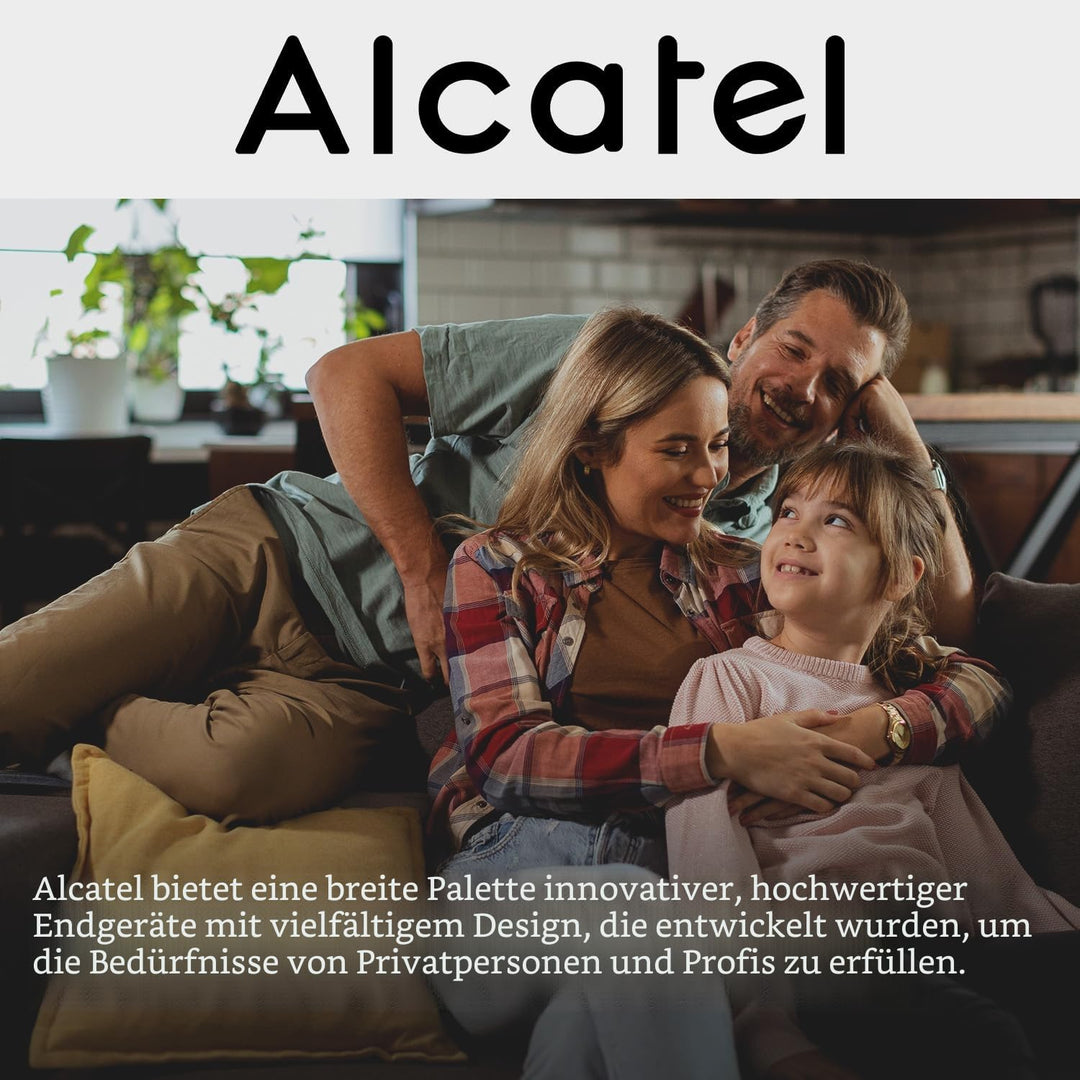Alcatel S280 Schwarz und Blau, Freisprecheinrichtung, Anrufsperre, Telefonbuch mit 50 Namen und Numm