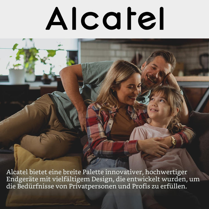 Alcatel S280 Schwarz und Blau, Freisprecheinrichtung, Anrufsperre, Telefonbuch mit 50 Namen und Numm