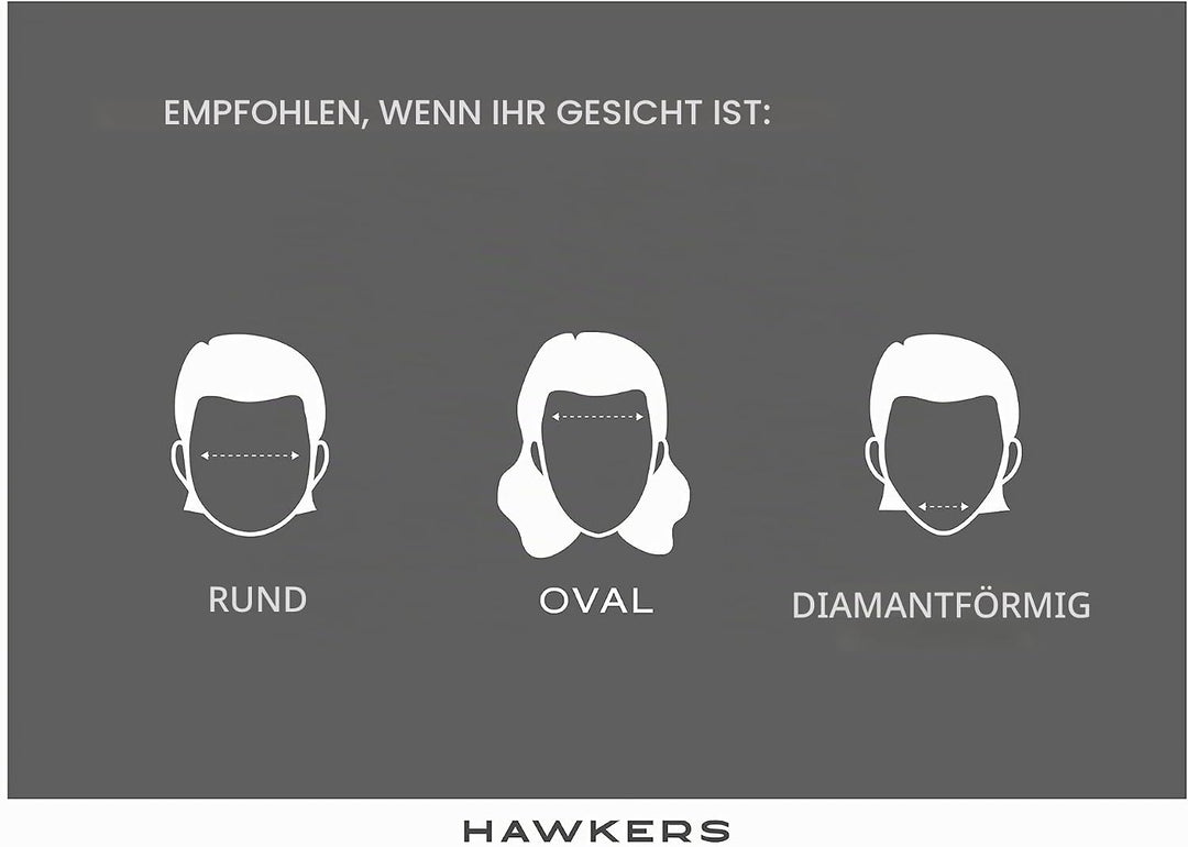 HAWKERS Sonnenbrille CLASSIC BOLD für Herren und Damen Einheitsgrösse Green Polarized · Black Ct, Ei