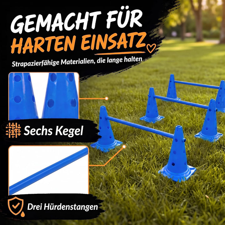 Hunde Agility Tunnel - Hundetunnel Spieltunnel; 500cm Agilitytunnel; Agility Zubehör-Set Hundehöhle