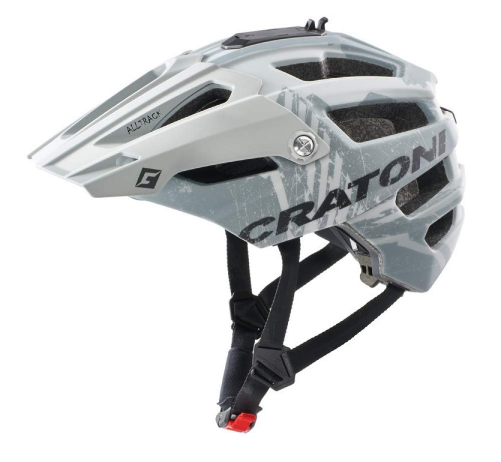 Cratoni AllTrack MTB Helm blau 2022 Fahrradhelm Grey Rubber S/M (54-58 cm), Grey Rubber S/M (54-58 c