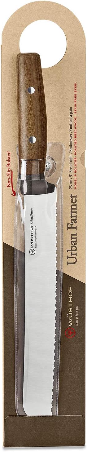 WÜSTHOF Urban Farmer Brotmesser 23 cm 23 cm Brotmesser Single, 23 cm Brotmesser Single