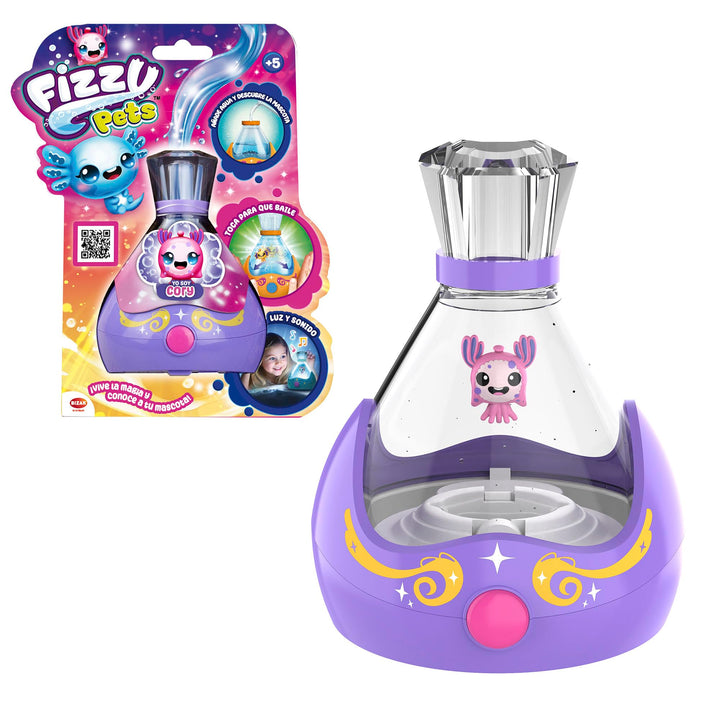 Bizak Fizzy Pets Cory, magische Überraschung, Musik und Tanz, Farbwechsel, über 5 Jahre (62009097-4)