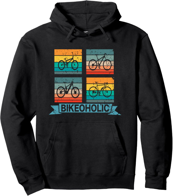 Mountainbike Motiv Herren Lustig Sprüche Fahrrad Motiv Pullover Hoodie