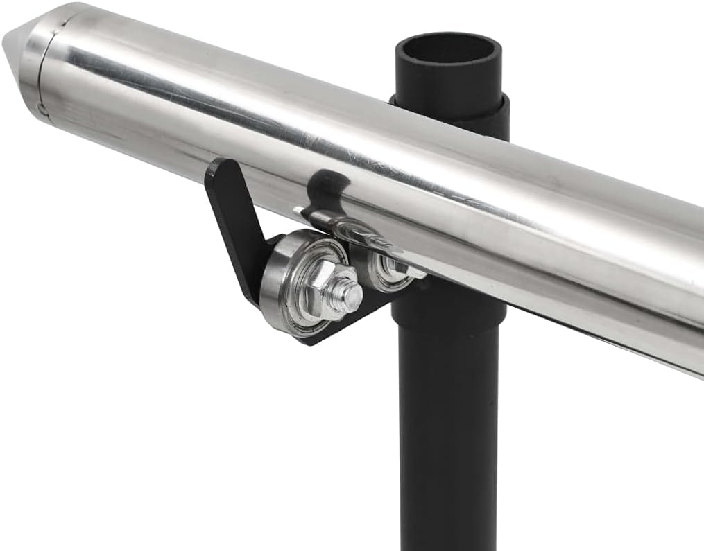 vidaXL Automatischer Grillspiess, Drehspiess mit Elektromotor, Motorisierter Grill für den Aussenber
