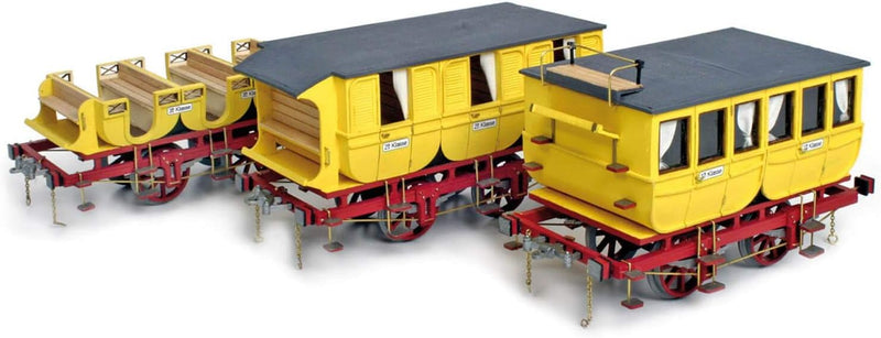 OcCre 56001 Adler Waggons (3 Modelle) Modellbausatz