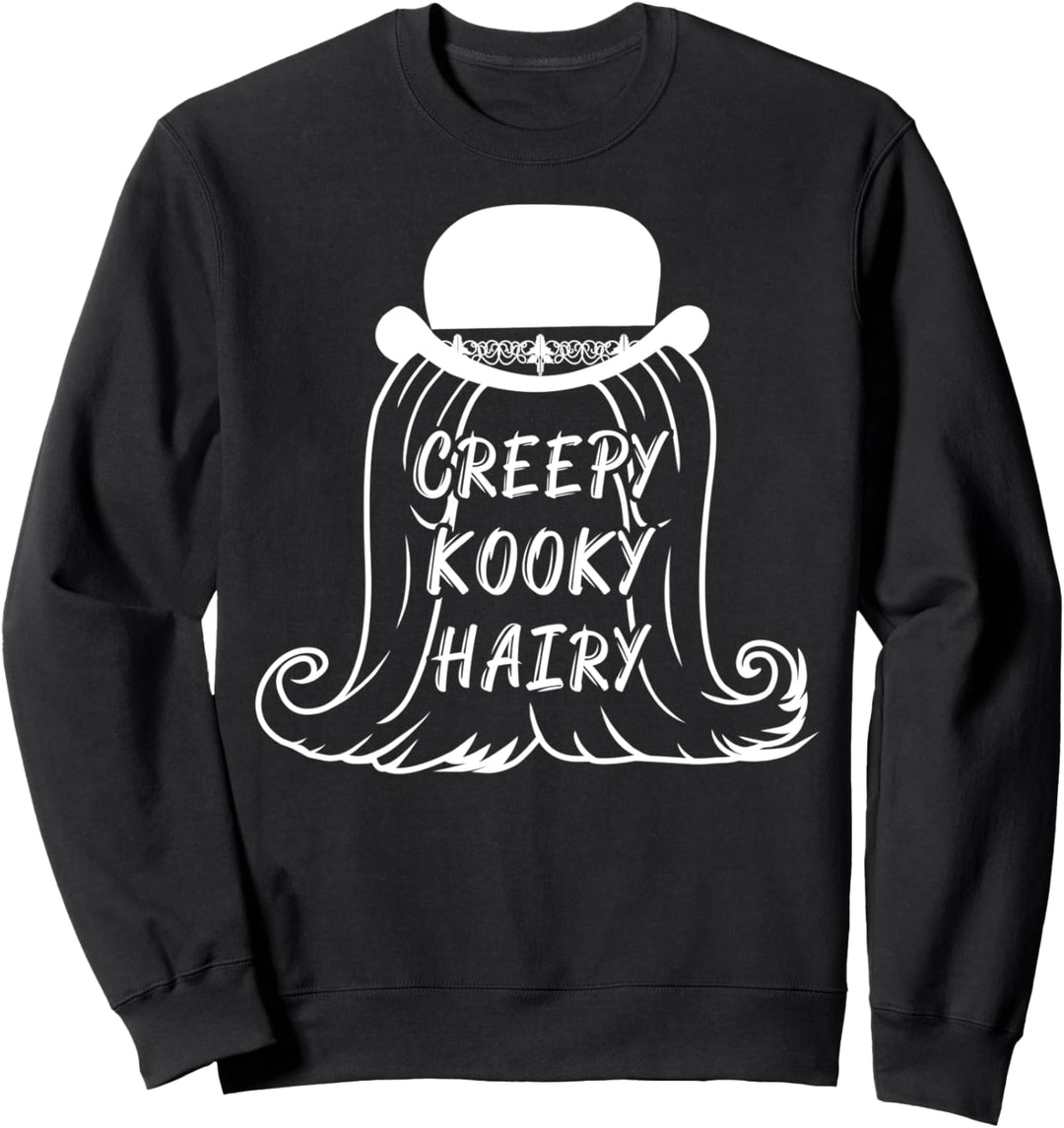 The Addams Family Cousin It Creepy Kooky Hairy Sweatshirt