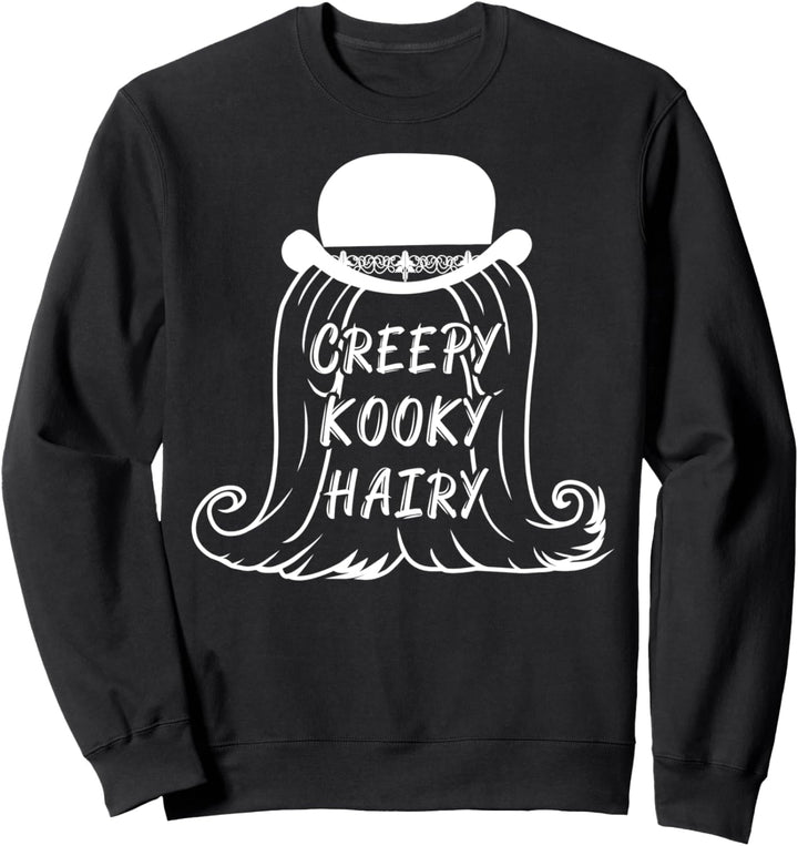 The Addams Family Cousin It Creepy Kooky Hairy Sweatshirt