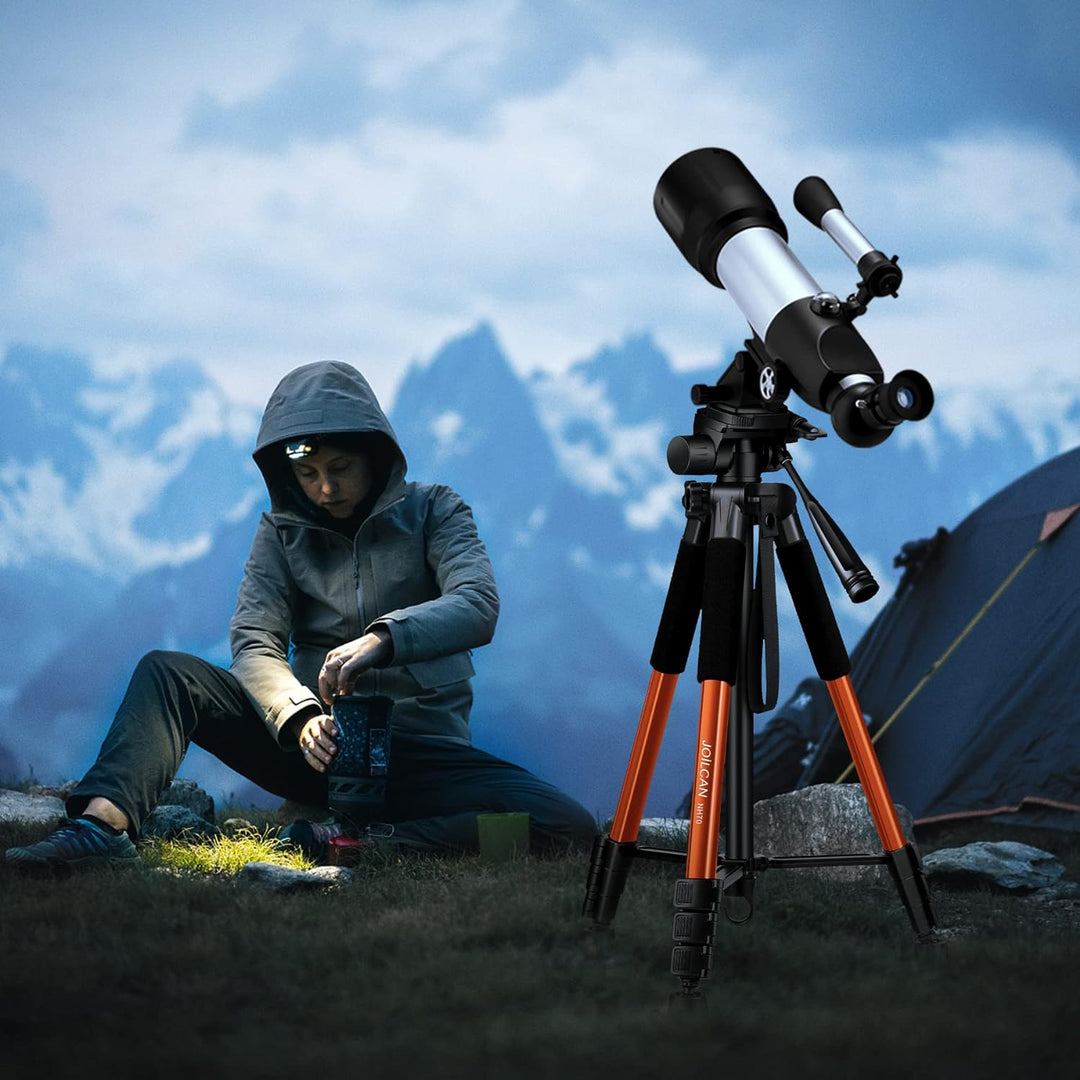 JOILCAN Stativ Kamera 165cm(65in), Aluminium Leichtes Dreibein Stative mit Tragetasche für Canon Nik