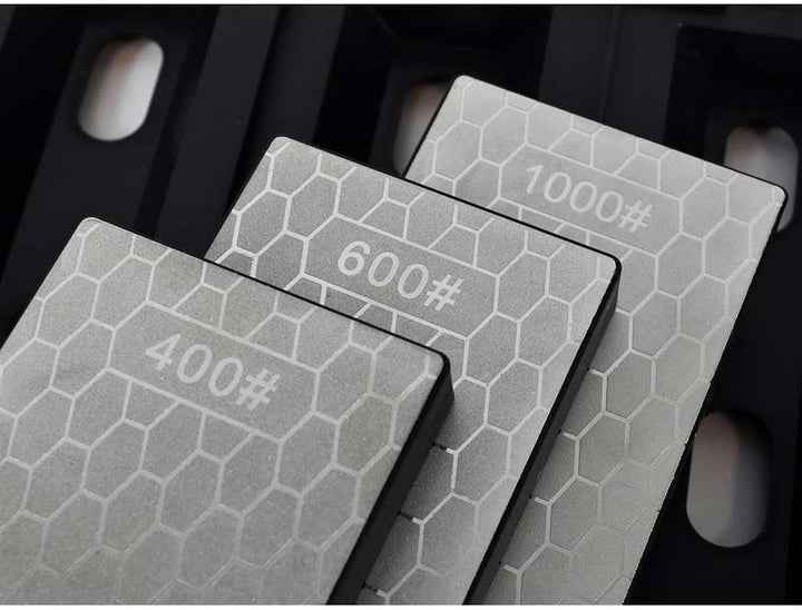 Faithfull FAIDWTRIPLE Diamant-Schleifstein-Set 3 Steine: 400G grob, 600G mittel und 1000G fein, inkl