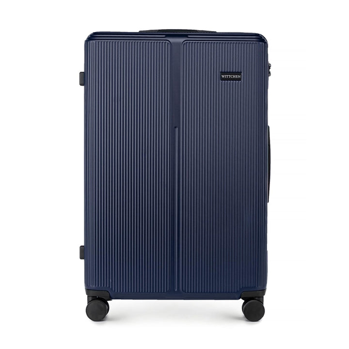 WITTCHEN Stripes Line Grosser Koffer 76,5 x 50 x 29 cm (XL) | Hartschalen-Trolley ABS 96 l, 4 Rollen