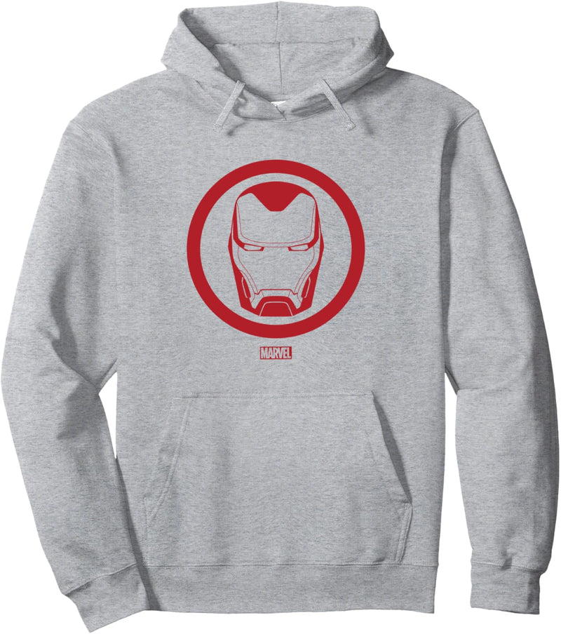 Marvel Iron Man Emblem Red Pullover Hoodie