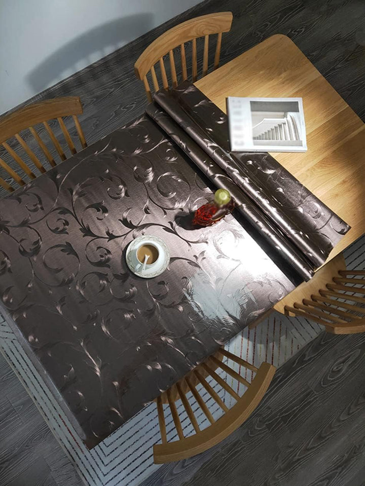 FANIVIN Haushalt Küche PVC Tischdecke Tischmatte Schreibtisch Tischfolie Tischschutz Matte Wasserdic