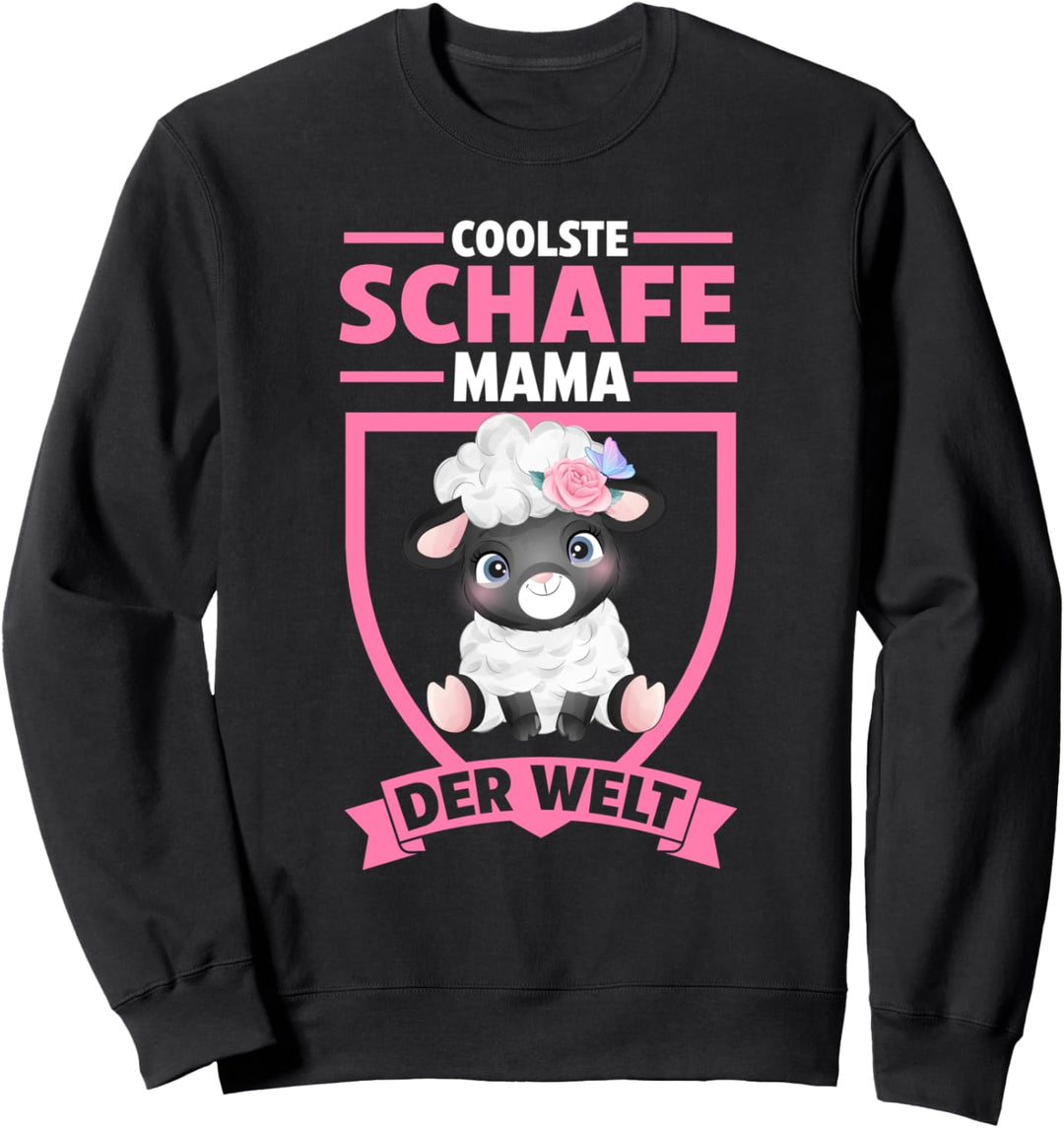 Schaf Mutter Mama Muttertag Bäuerin Bauernhof Schafe Sweatshirt