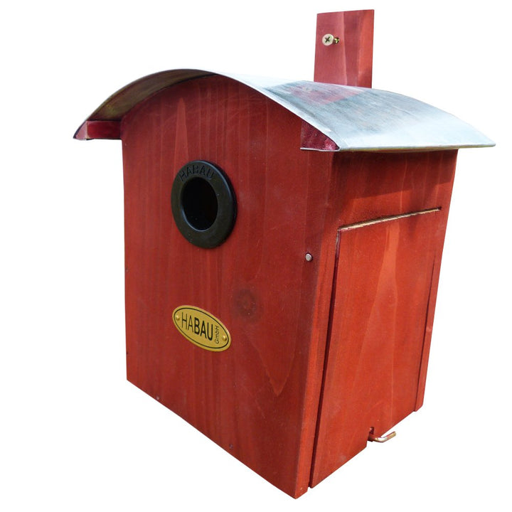 Habau 2964 Nistkasten Runddach, rot