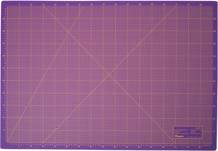 Schneidematte Violett Pink 100x150cm 3-lagig Schneidematte XXL selbstheilend - Bastelunterlage - Sch