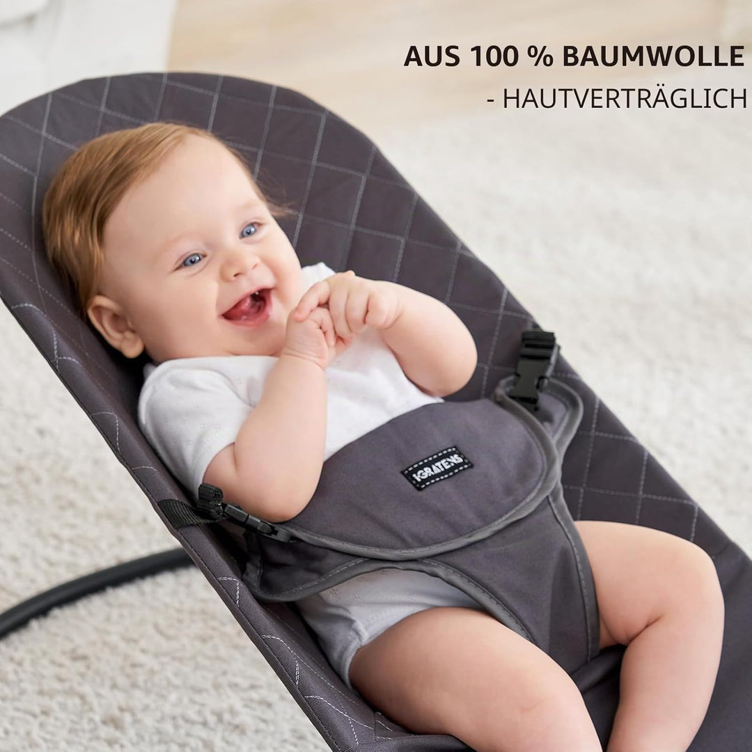 iGRATENS Stoffsitz für Babywippe – Baby Björn, Babywippenbezug, kompatibel mit Balance Soft & Bliss