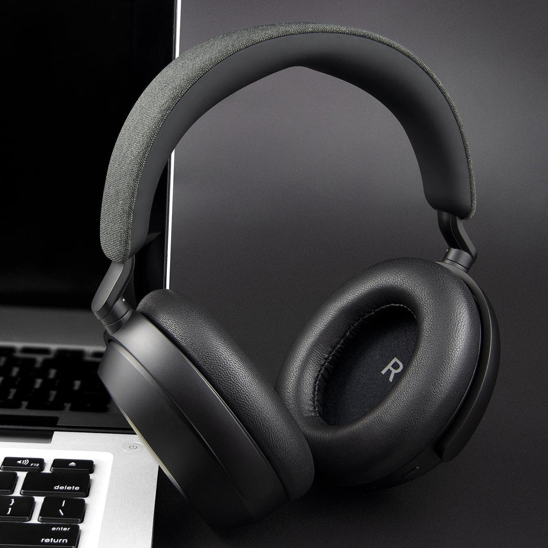 SOULWIT Lammfell Ersatz Ohrpolster für Sennheiser HDB 630/Momentum 5/Momentum 4 Wireless Kopfhörer,