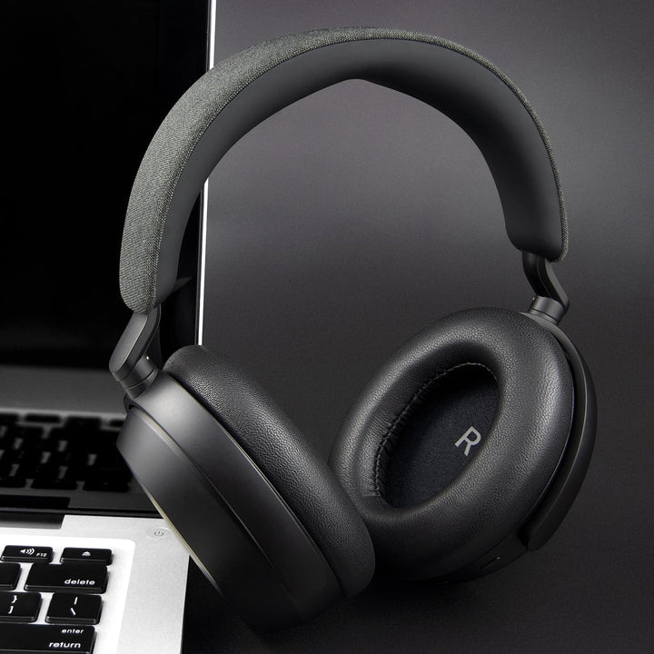 SOULWIT Lammfell Ersatz Ohrpolster für Sennheiser HDB 630/Momentum 5/Momentum 4 Wireless Kopfhörer,