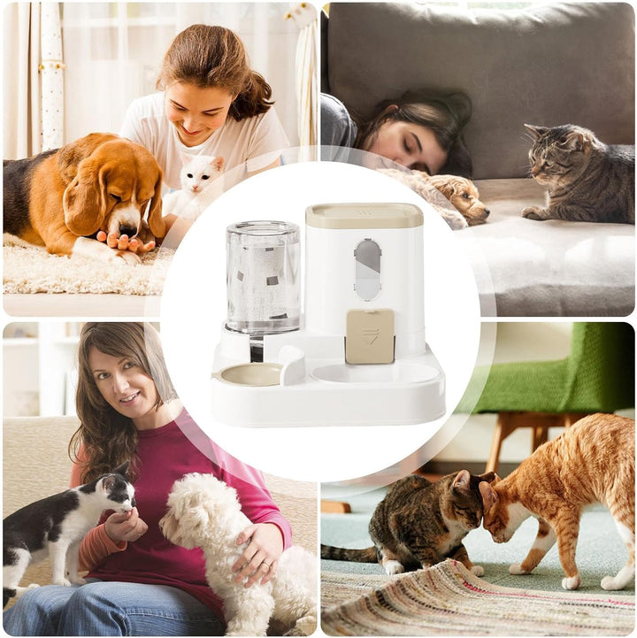 Automatischer Futterspender für Haustiere, Katzenfutterspender, automatischer Futterspender für Haus
