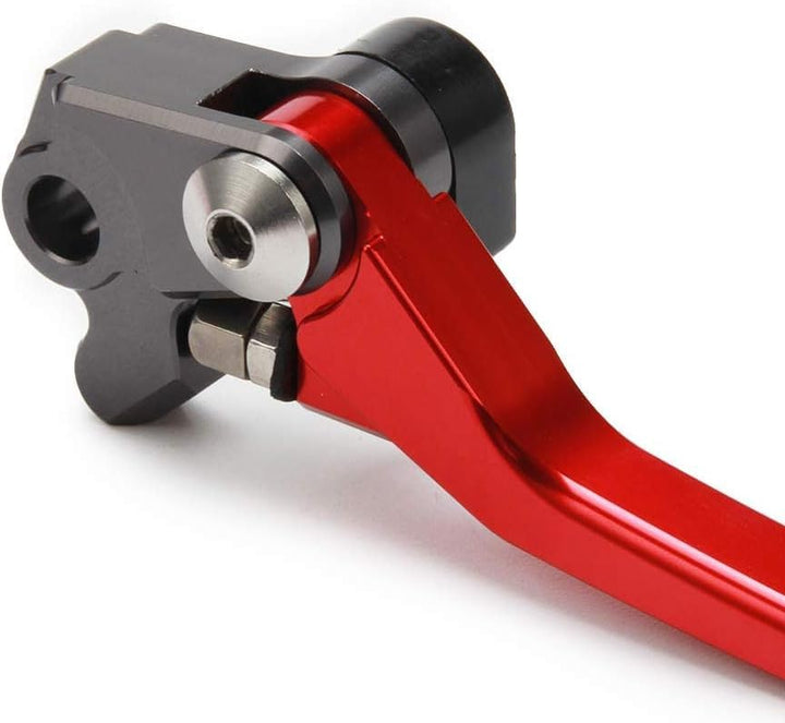 Kupplungshebel Bremshebel Motorrad,Billet Pivot Faltbare Kupplung Bremshebel Für CR80R CR85R 98-07 C