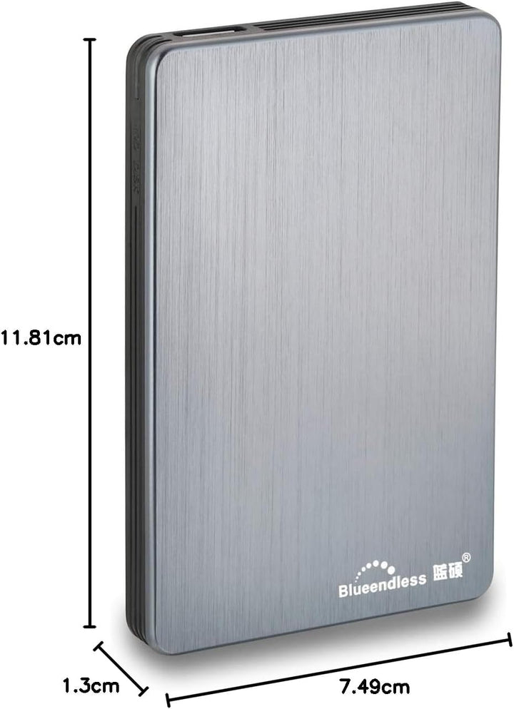 Blueendless 250GB Tragbare Externe Festplatte USB3.0 6,3 cm (2,5 Zoll) für PC, Laptop, Computer (250