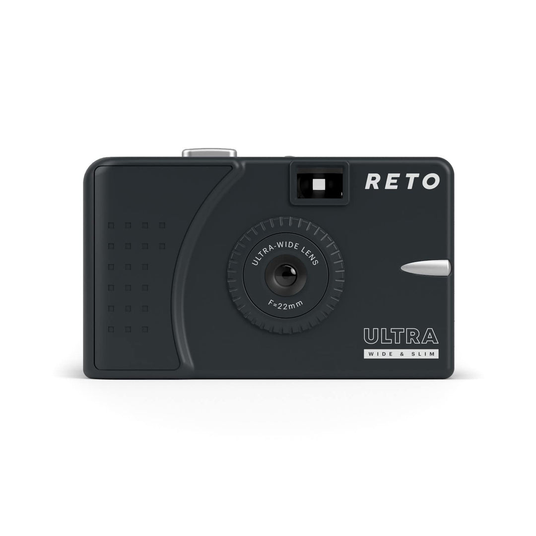 RETO Ultra Wide und Slim 35 mm Wiederverwendbare Tageslicht-Filmkamera – 22 mm Weitwinkelobjektiv, f