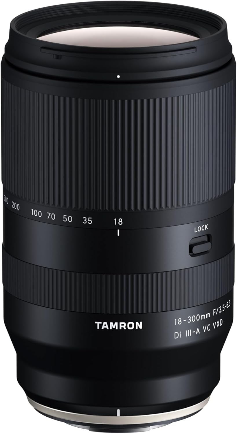 Tamron B061X 18-300mm F/3.5-6.3 Di III-A VC VXD, Objektiv für Fujifilm, schwarz Single, Single