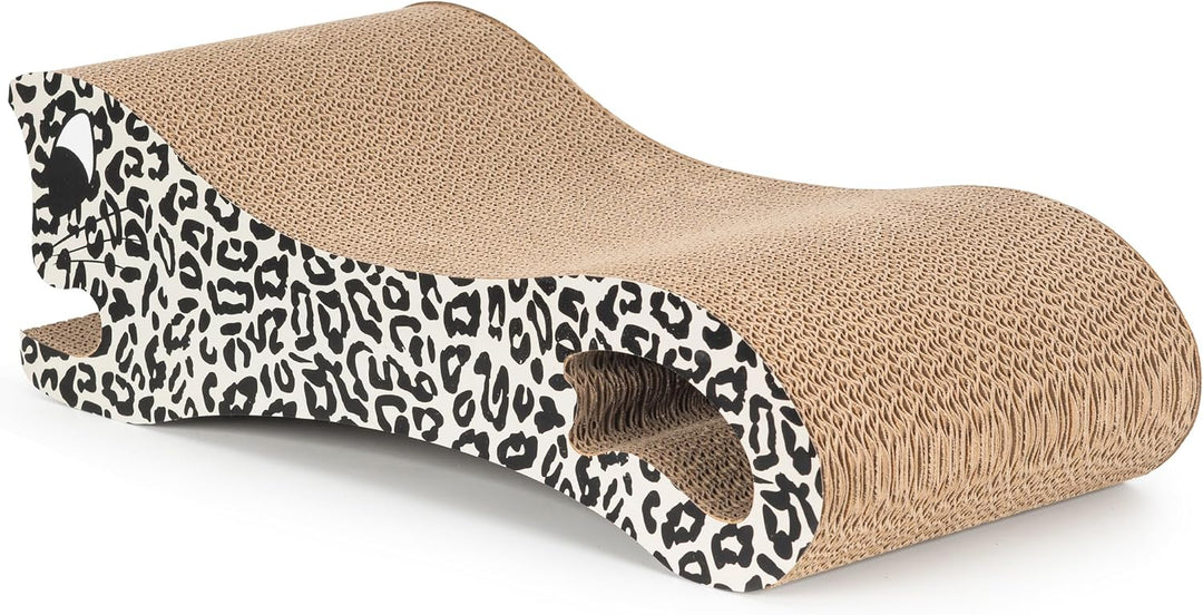 COIL Kratzpappe, Katzenbett, Katzenkratzbaum, Katzenliege, Umweltfreundliches Bett, MDF, Modern, kom