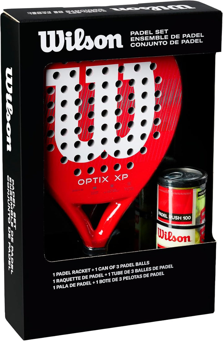 Wilson OPTIX XP Padel KIT RED