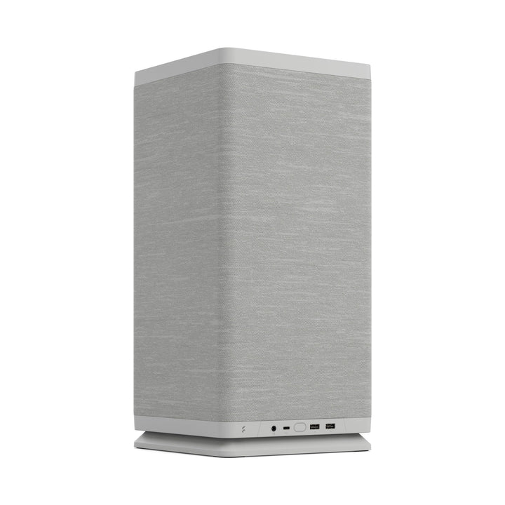 Fractal Design Mood Light Gray PC Case - Sleek Fabric Design, 180mm Top Fan, Conceals 325mm Graphics