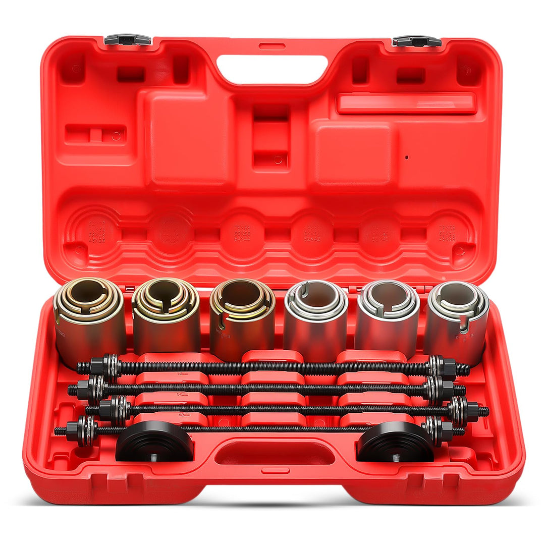 GEARMONSTER 26tlg Druckhülsen Zughülsen Satz, Radlager Gummibuchsen Abzieher Set, Abzieher Ausdrücke