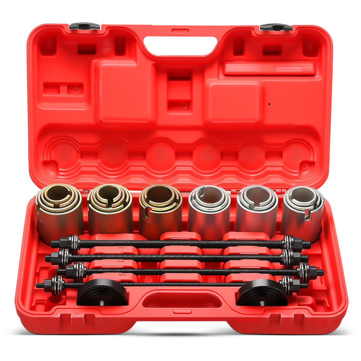 GEARMONSTER 26tlg Druckhülsen Zughülsen Satz, Radlager Gummibuchsen Abzieher Set, Abzieher Ausdrücke
