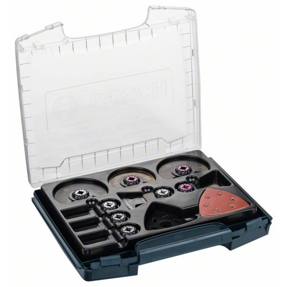 Bosch Professional 34tlg. Innenausbau-Set (in i-BOXX, Starlock, Zubehör für Multifunktionswerkzeuge)