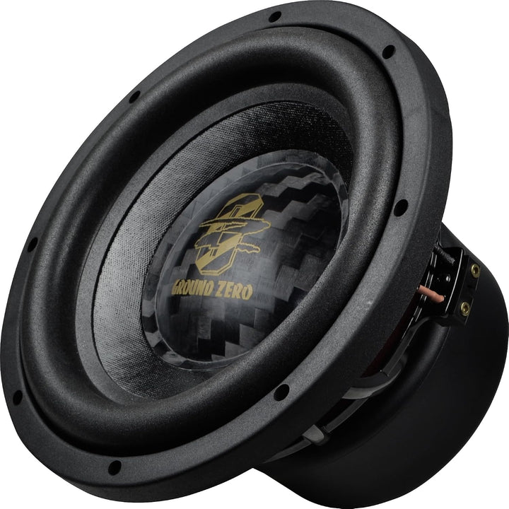 Ground Zero GZW 10-30A – 30th Anniversary 10 Zoll SQ Subwoofer, 450W RMS, 2x2 Ohm, Carbon Membran, K