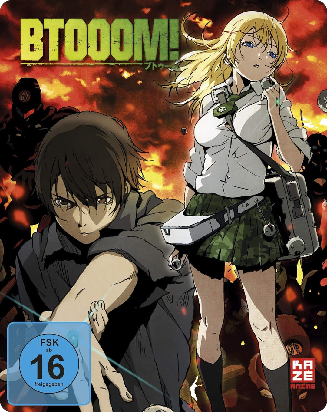 Btooom! - Gesamtausgabe - Steelcase - [DVD], DVD