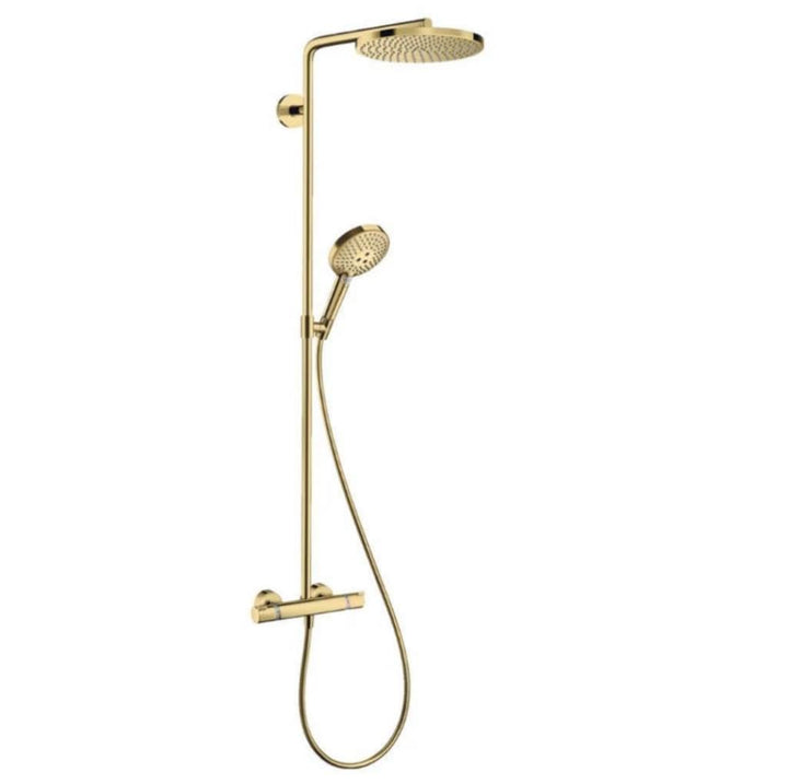 hansgrohe wassersparendes Duschsystem Raindance Select S 240 PowderRain Regendusche (Duschkopf, Dusc