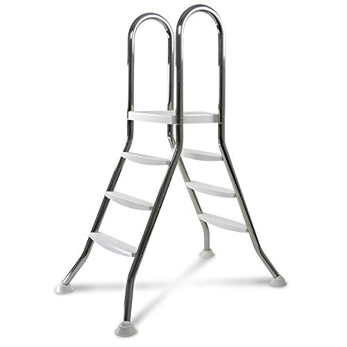 Original ASTRAL Edelstahl Leiter für 0,90-1,00 m Pool - 2X 3 Stufen - hochwertiges V2A