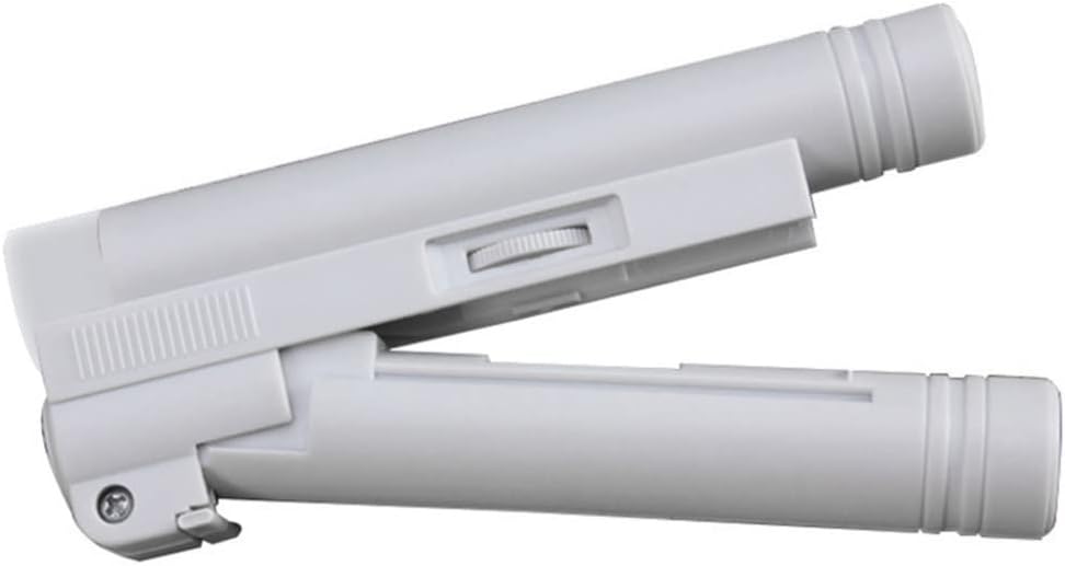 Meichoon Handlupe 100-fache Vergrösserung Vergrösserung Zoom Doppelrohr LED-Licht Tragbares Mikrosko