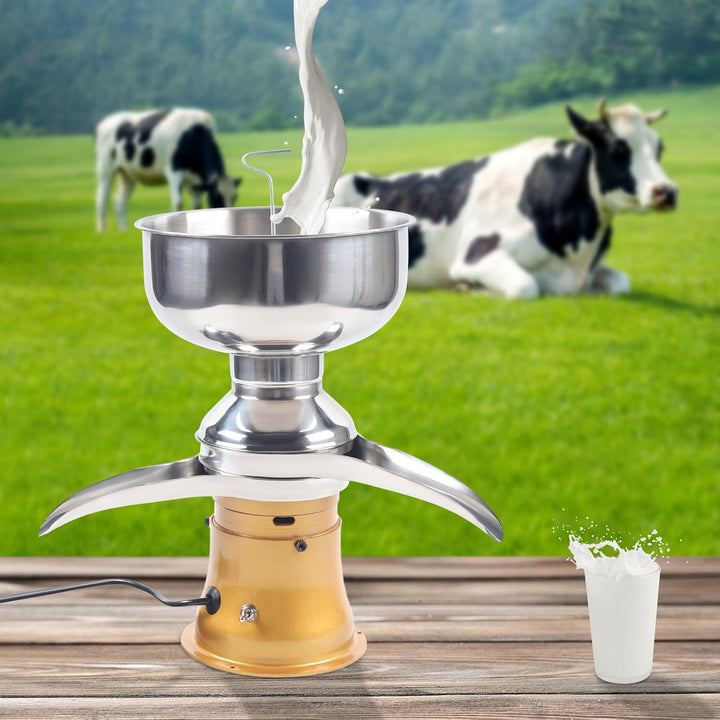 Milch-Sahne-Separator-Maschine, 30W Elektrischer Milch-Sahne-Zentrifugalseparator, Sahne-Magermilchm