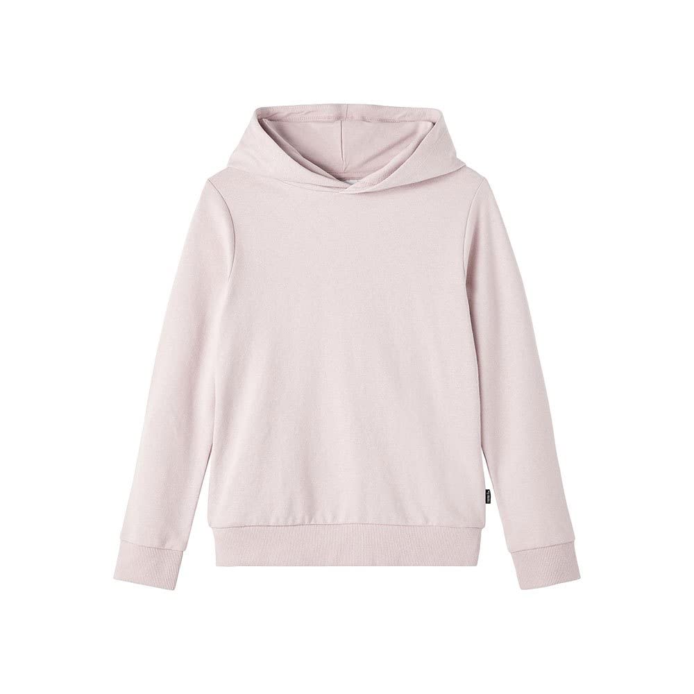NAME IT Mädchen Kapuzen Sweater aus Bio-Baumwolle 110 Burnished Lilac, 110 Burnished Lilac