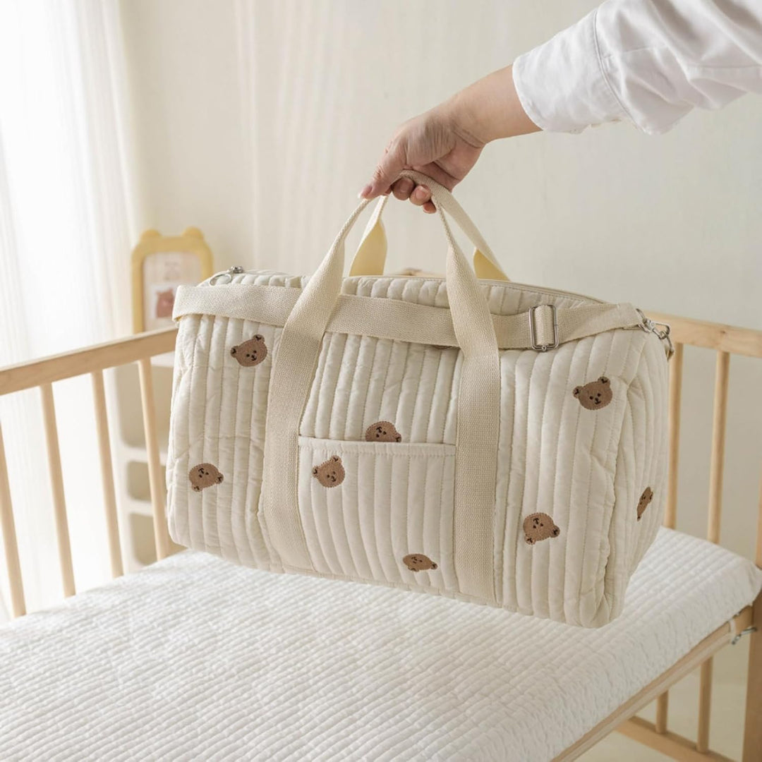 Wickeltasche für Neugeborene, langlebig, grosse Kapazität, Baumwolle, Wickeltasche für Mama, leicht,