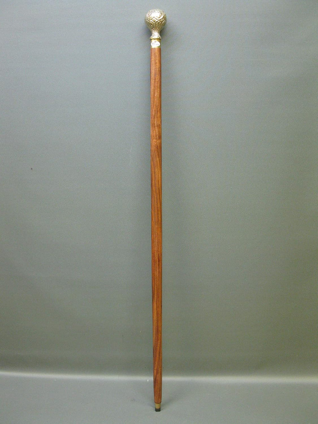 Gehstock Spazierstock Wanderstock Edelholz Messing Knauf Kapitänsstock 94cm M152 Walking Stick