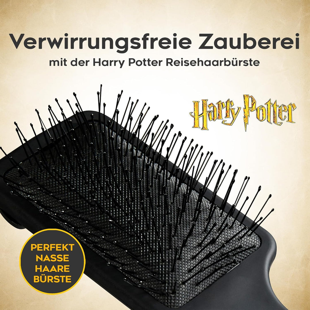 Harry Potter Haarbürste, Chibi-Style Harry Potter Hair Brush, No-Pull Entwirrbürste mit luftgepolste