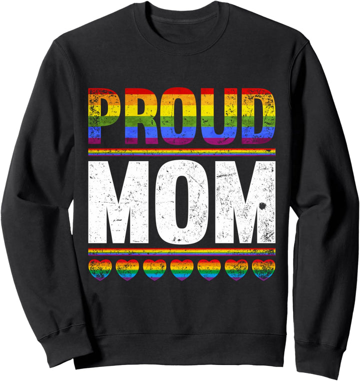 Stolze LGBTQ Mama Gay Pride Queer Muttertag Geschenk LGBT Sweatshirt