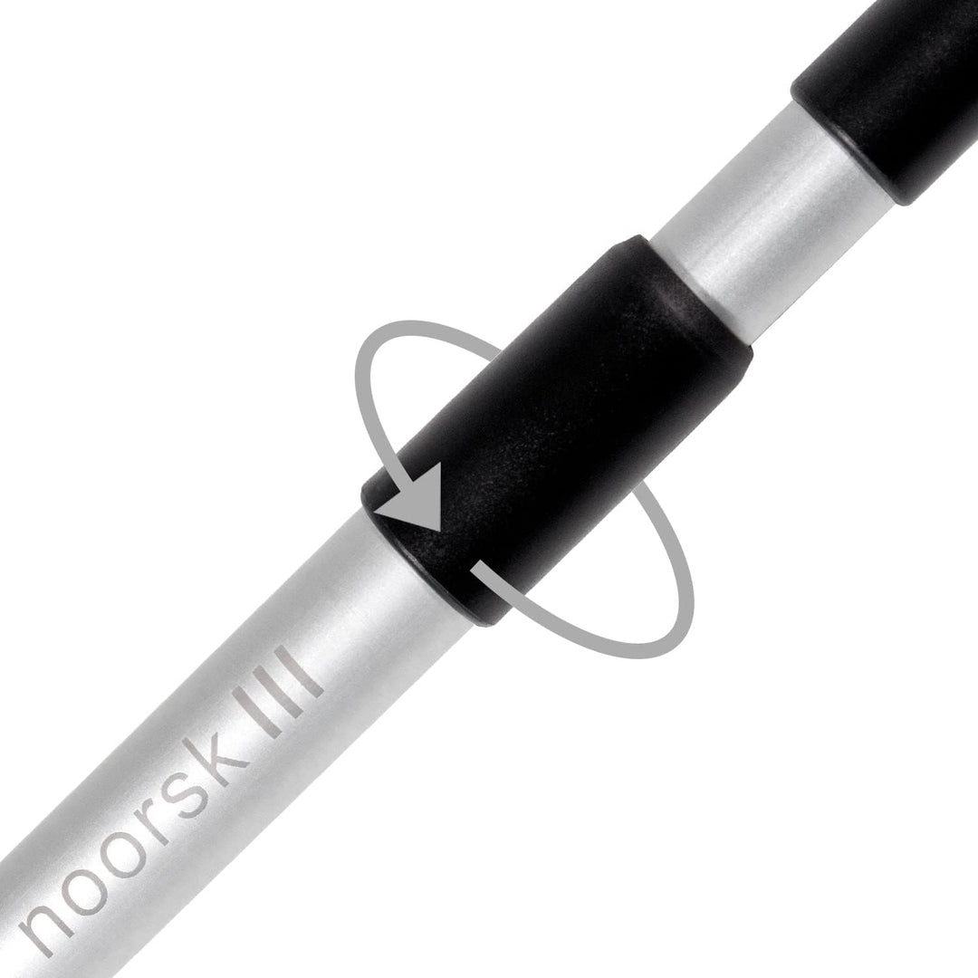 noorsk® Aufstellstangen Set Aluminium 4 oder 6 Stück Teleskopstangen 80-180 cm oder 100-240 cm für V