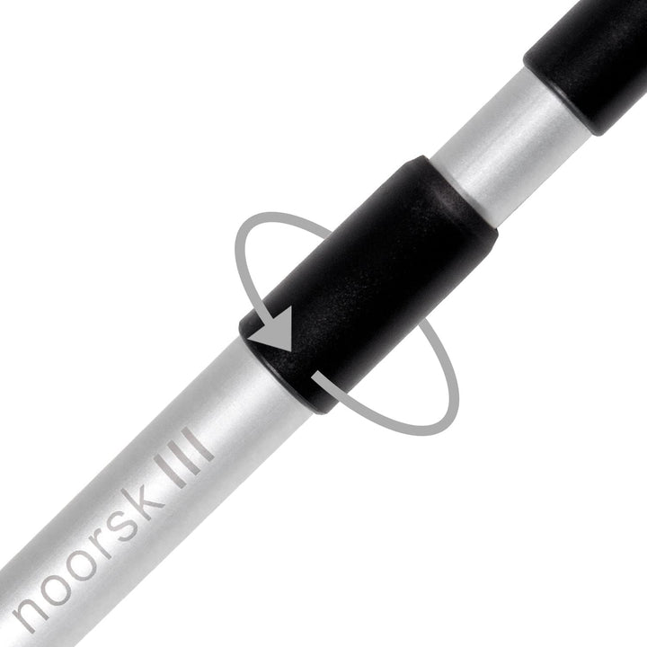 noorsk® Aufstellstangen Set Aluminium 4 oder 6 Stück Teleskopstangen 80-180 cm oder 100-240 cm für V