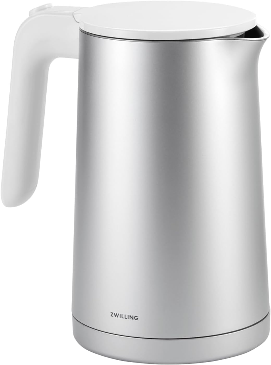 ZWILLING ENFINIGY Wasserkocher mit Edelstahl-Kalkfilter & Überhitzungsschutz, kabellos, 1850 Watt, 1